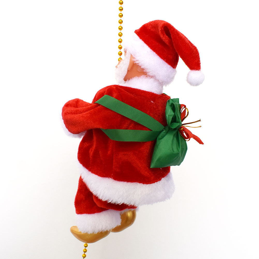 Climbing Santa on Rope