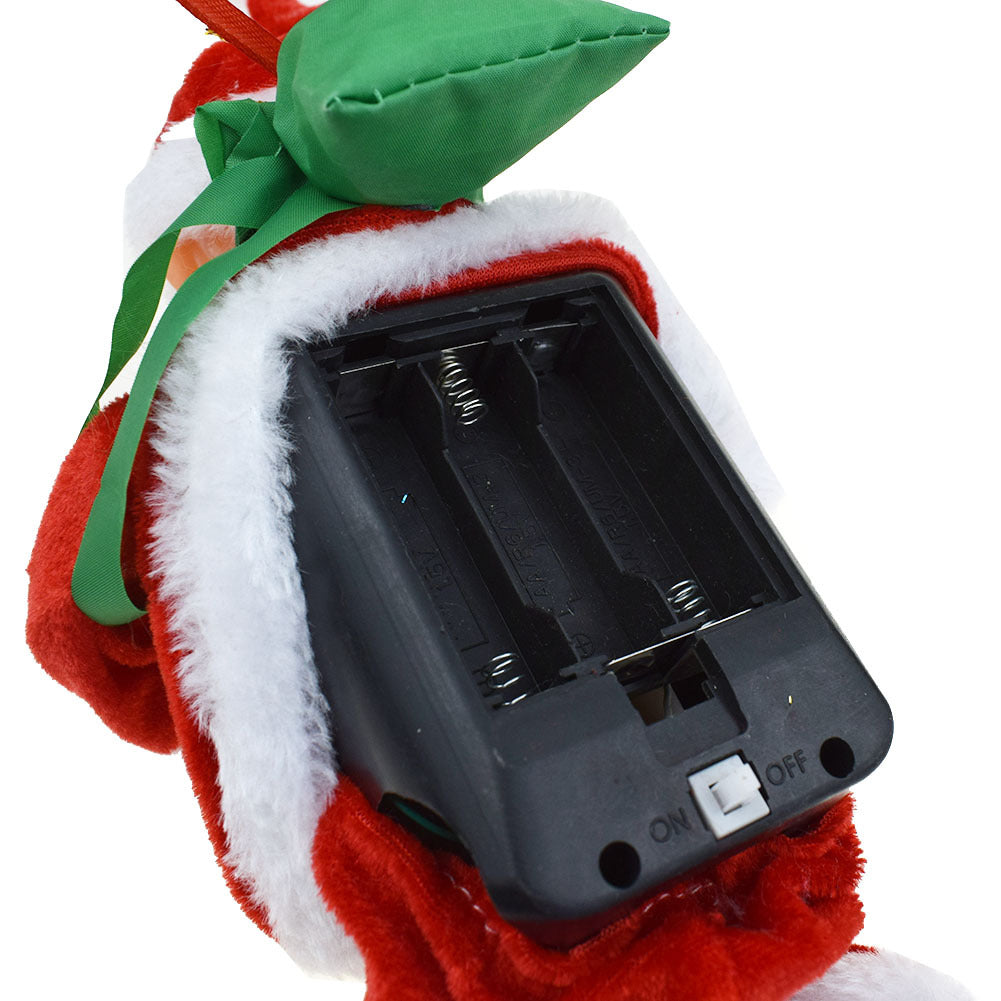 Climbing Santa on Rope