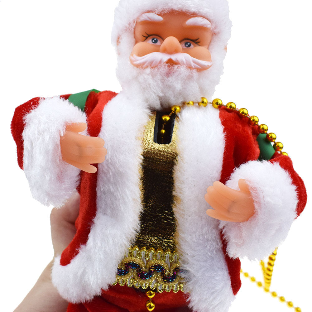 Climbing Santa on Rope