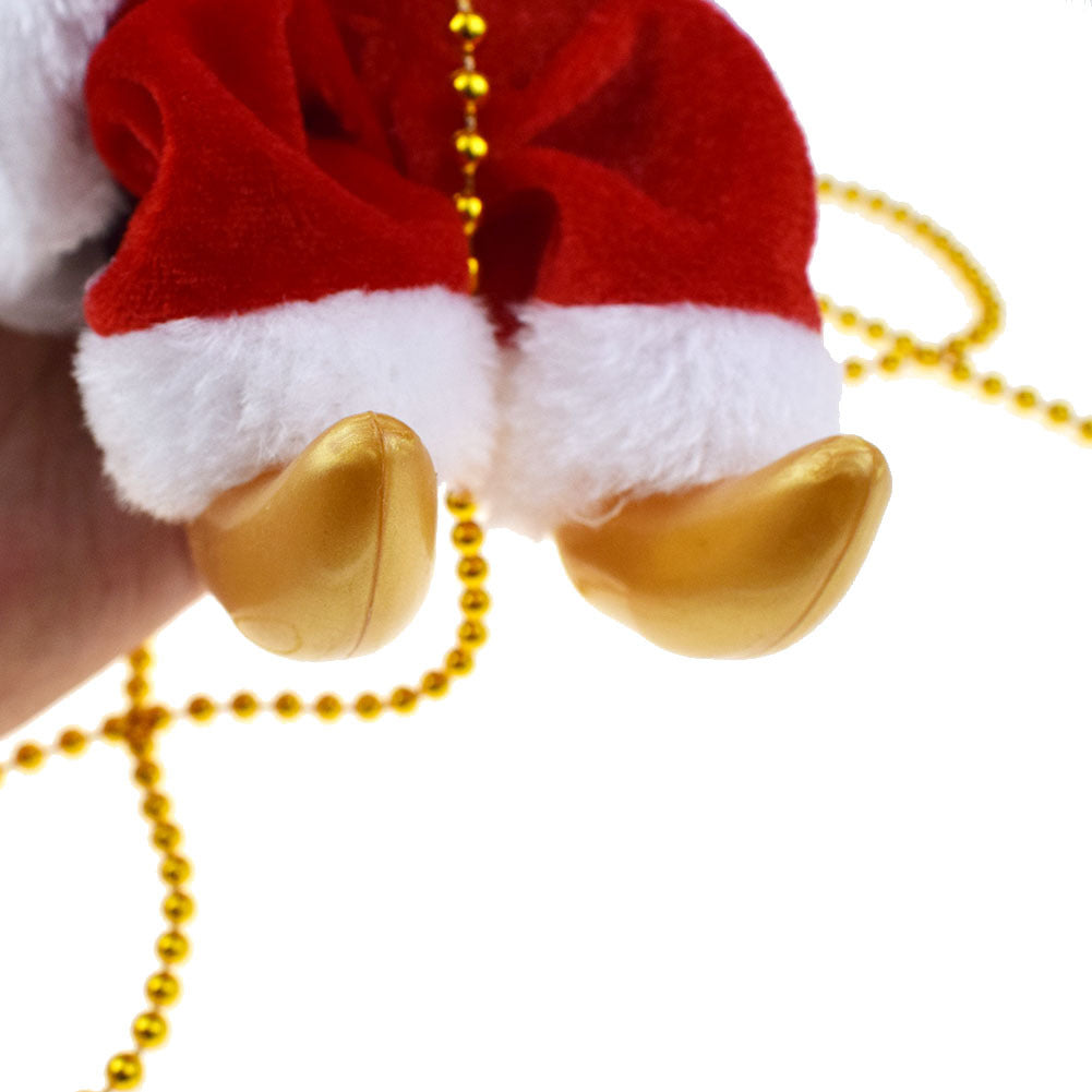 Climbing Santa on Rope