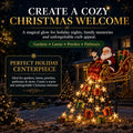 Santa Sleigh Solar Garden Light