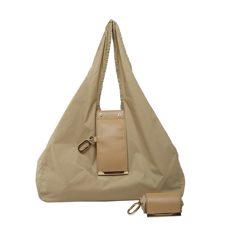 Foldaway Shopping Bag with Keychain Pouch