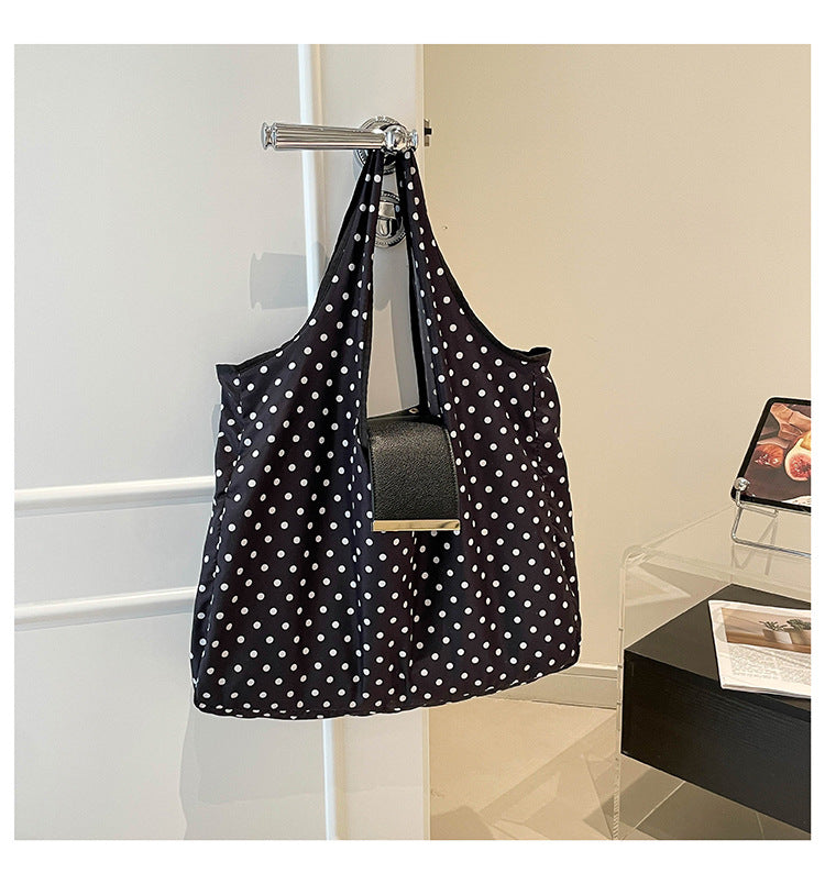 Foldaway Shopping Bag with Keychain Pouch
