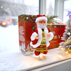 Climbing Santa on Rope